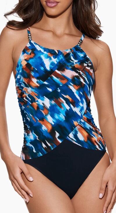 Miraclesuit Other - Miraclesuit Magicsuit Chic Mystique Lisa One Piece Swim Suit 14 NWT